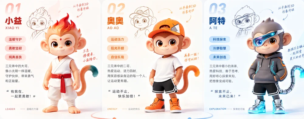 小益三兄弟静态海报