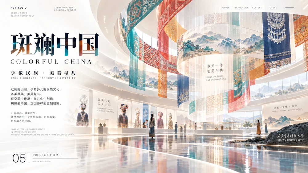 斑斓中国项目主视觉