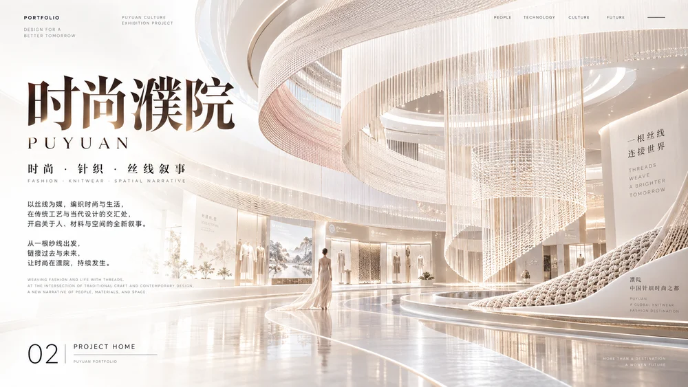 时尚濮院项目主视觉