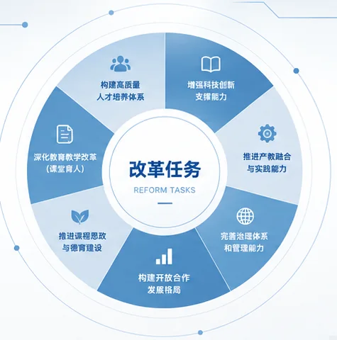 改革任务环形关系图局部